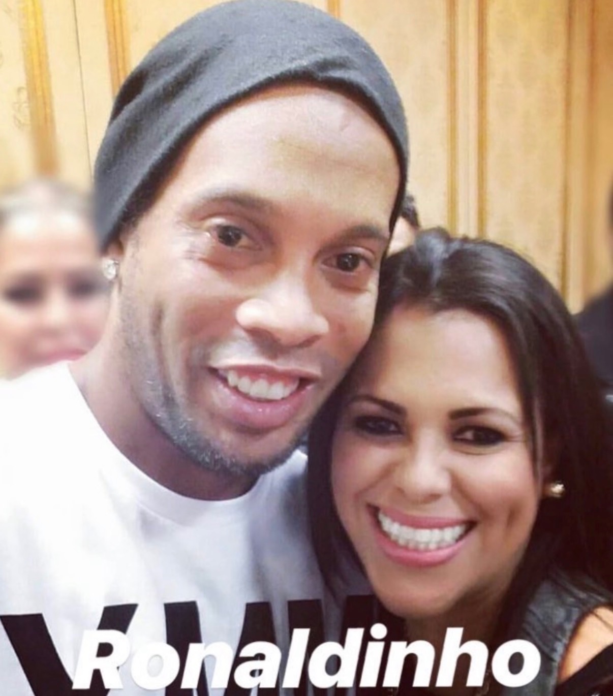 Rosario Grajales con invitados o en cobertura de eventos