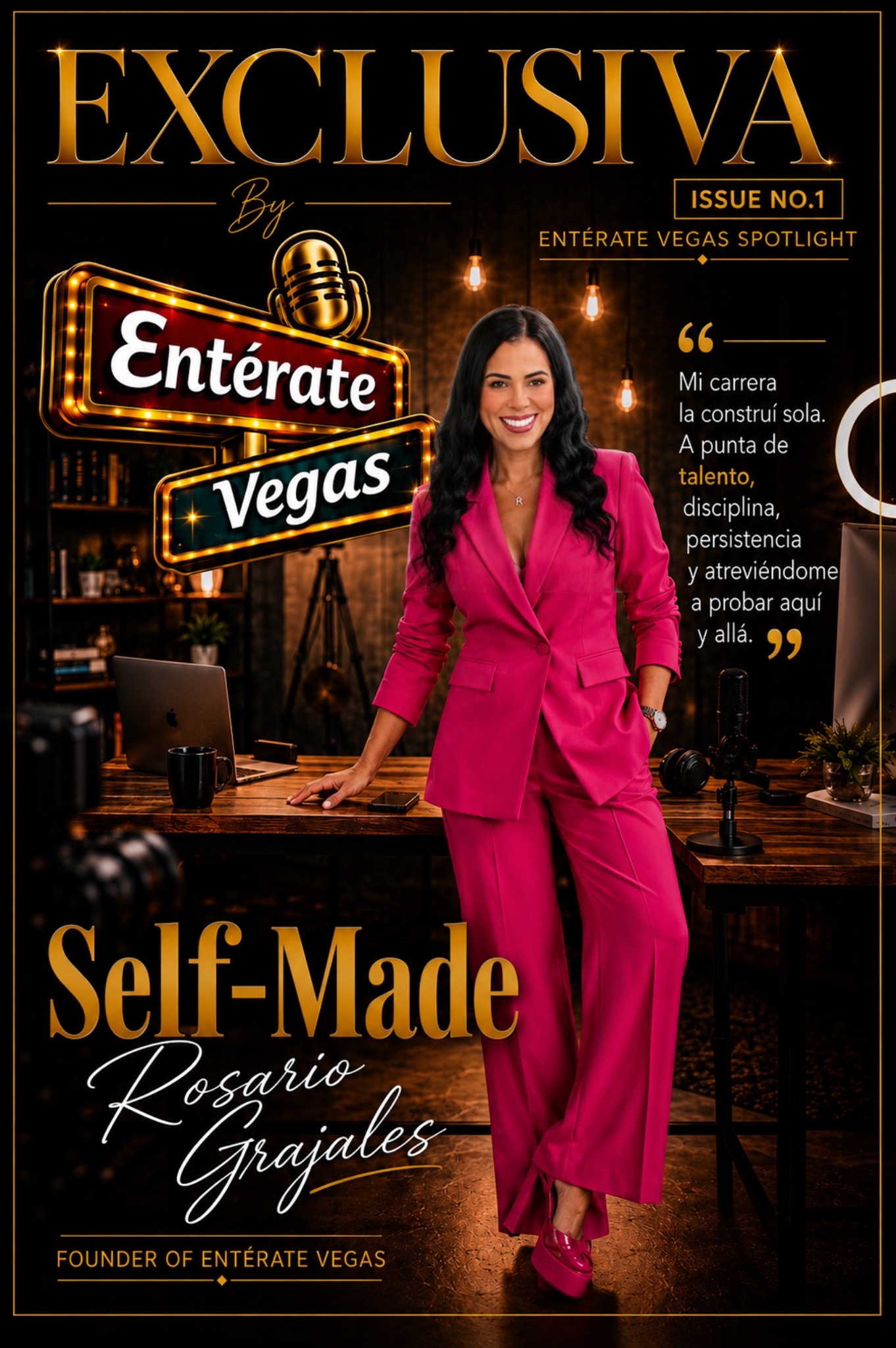 Portada Exclusiva — Self-Made